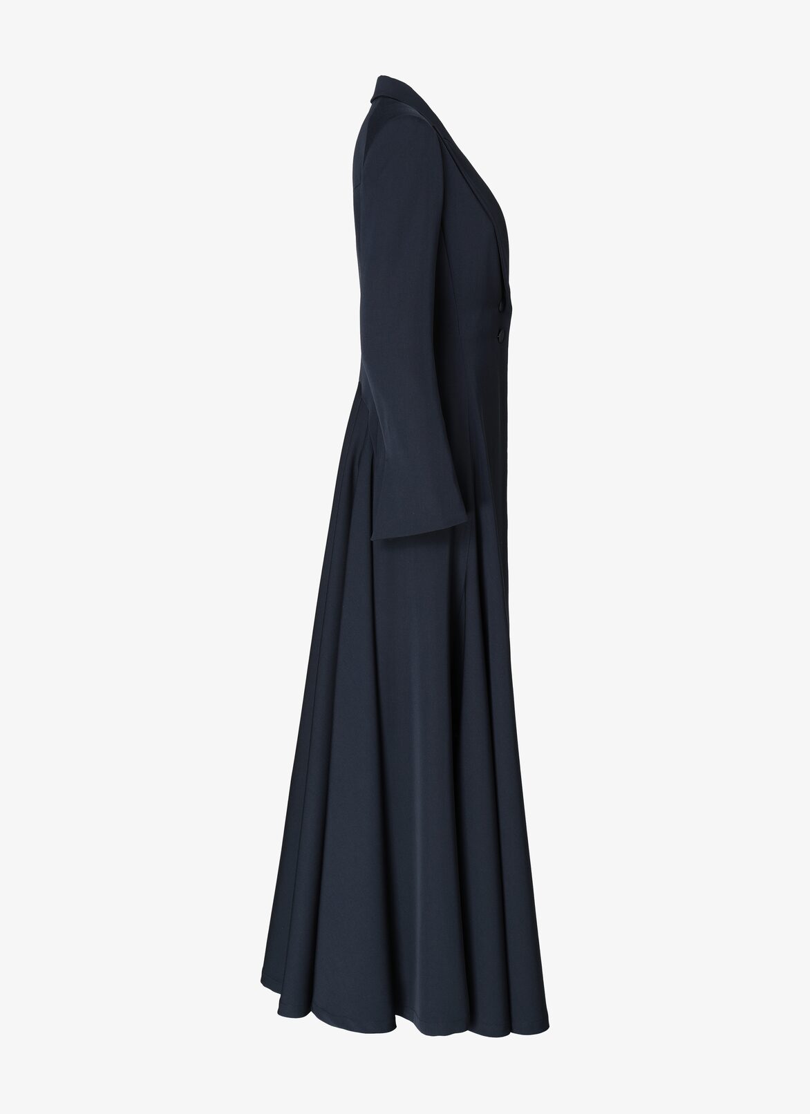 Long Tailored Coat ALAÏA NIGHT BLUE LONG TAILORED COAT